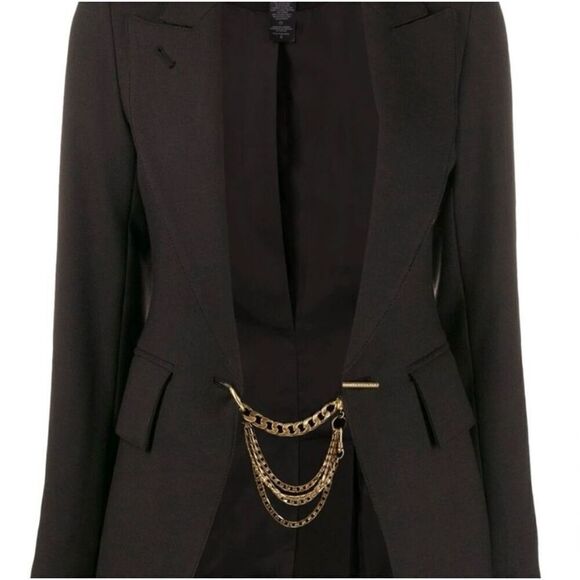 Smythe x Jenny Bird collab blazer. Size 8. Excellent condition. Black and gold - Picture 6 of 9